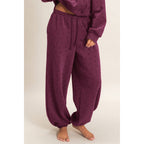 Star Print SET : DARK CHERRY