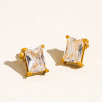 The Tracy Rectangle Earrings: E43