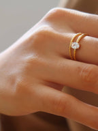 Little Sweetheart Diamond Ring - A142