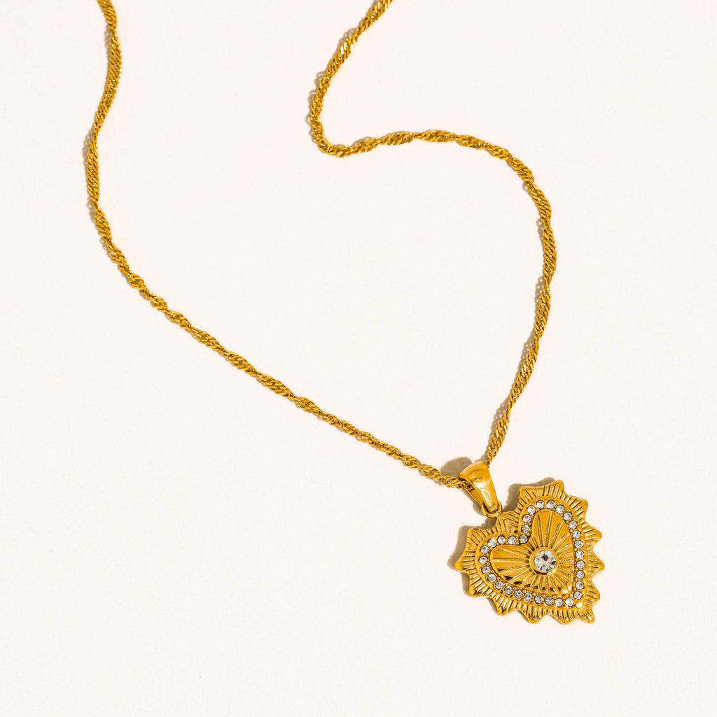 Valea Heart Pendant Necklace: N6
