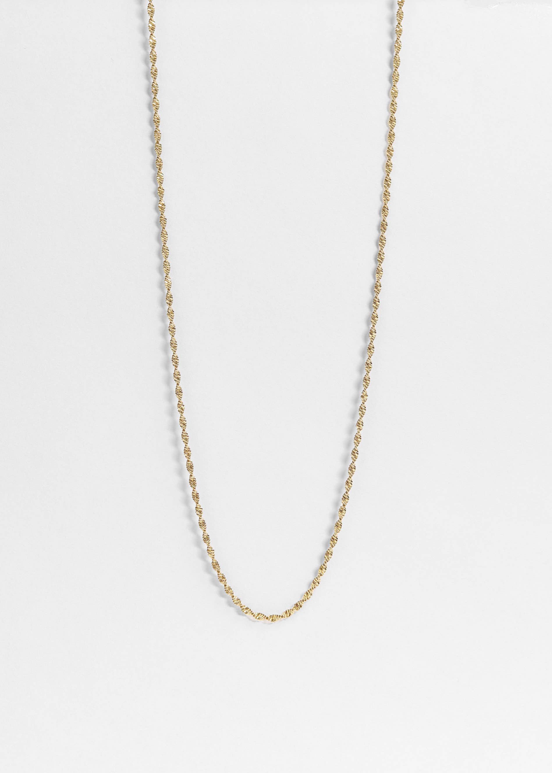 Sunlit Twist Necklace - N36
