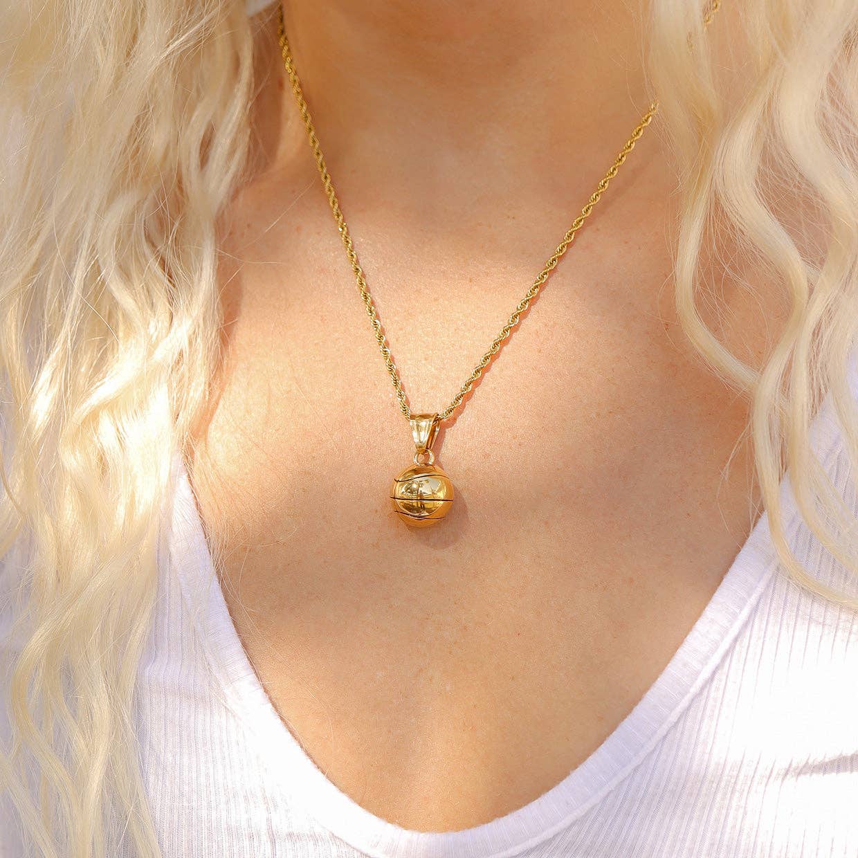 Game Time Basketball Charm - C135