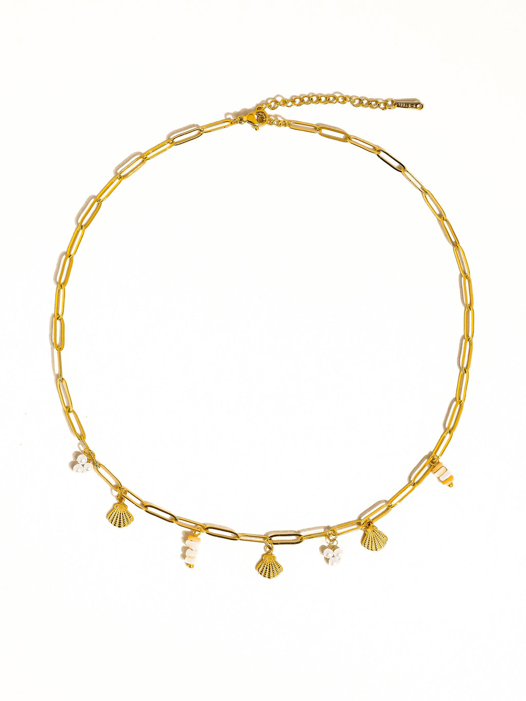 Shoreline Shine Charm Necklace - N47