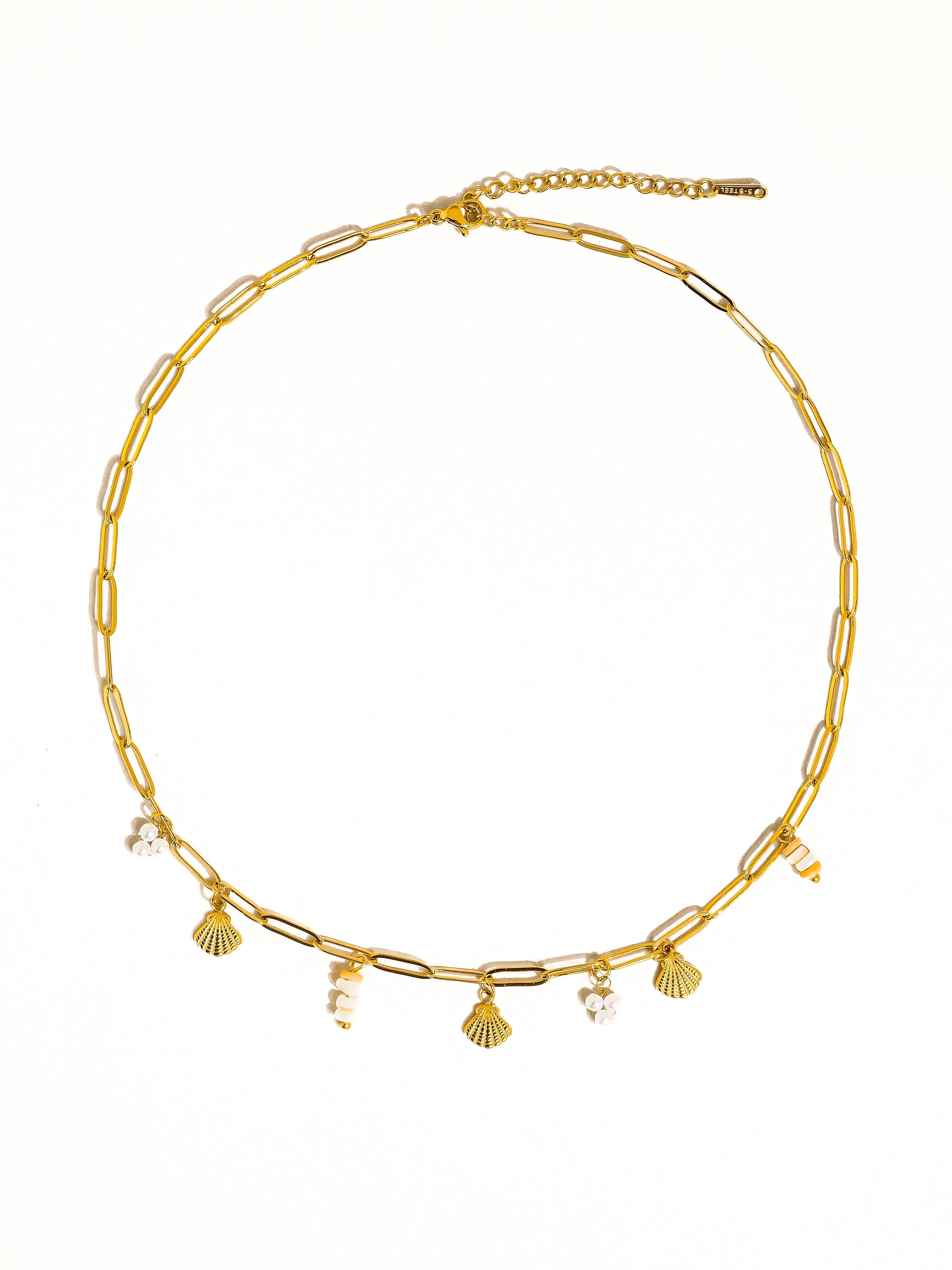 Shoreline Shine Charm Necklace - N47