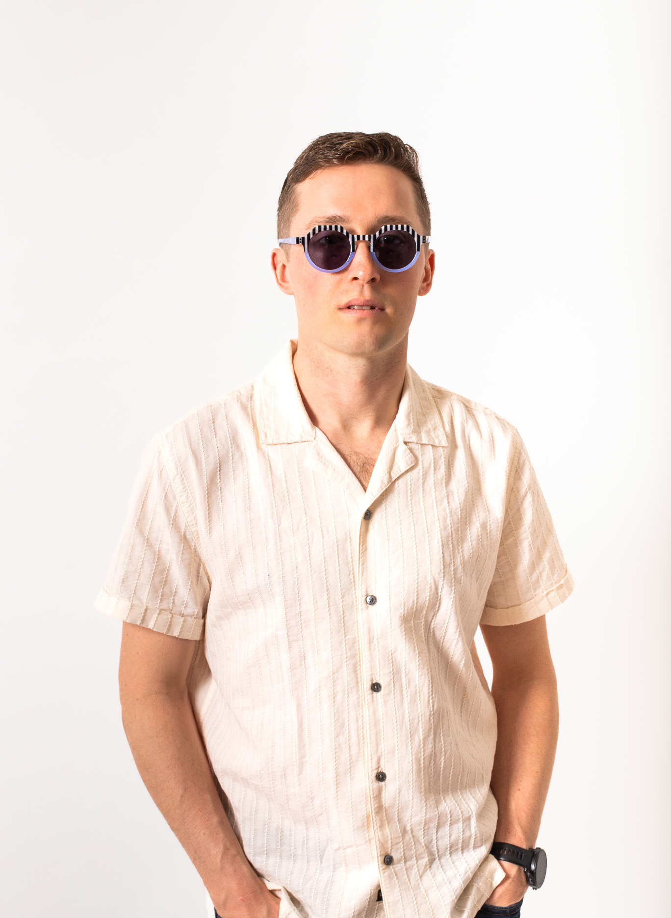 SARDINE - Georgie - Pool Boy Blues Sunglasses -