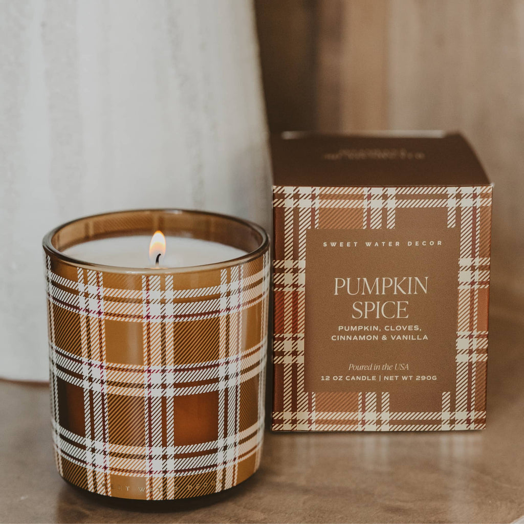 Pumpkin Spice 12 oz Boxed Soy Candle - CPS
