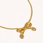 Blessed Belle Bow Necklace - N44