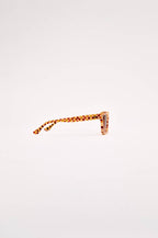 SARDINE - Demi - Toasted Moxie Checkered Square Sunglasses
