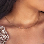 Golden Love Link Necklace - N40