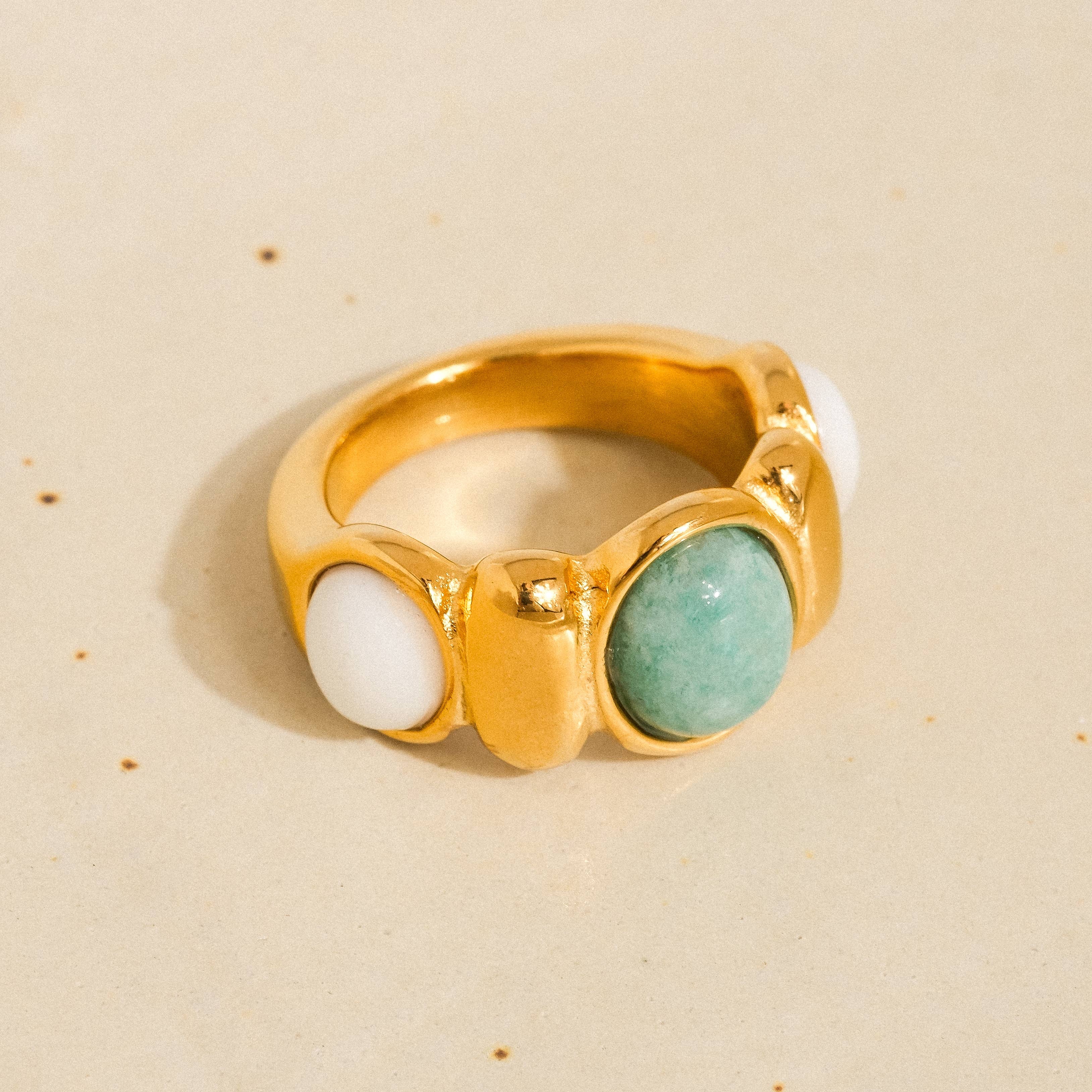 Natural Stone Ring : A99