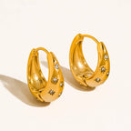 Solira Star Hoop Earring - E61
