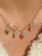 Mama Letter Necklace: N23
