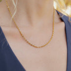 Sunlit Oval Necklace - N35
