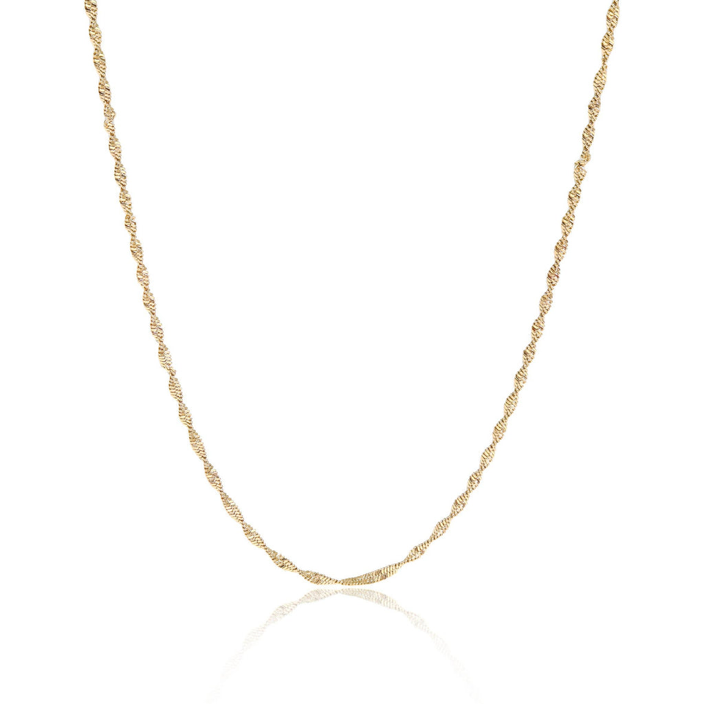 Sunlit Twist Necklace - N36