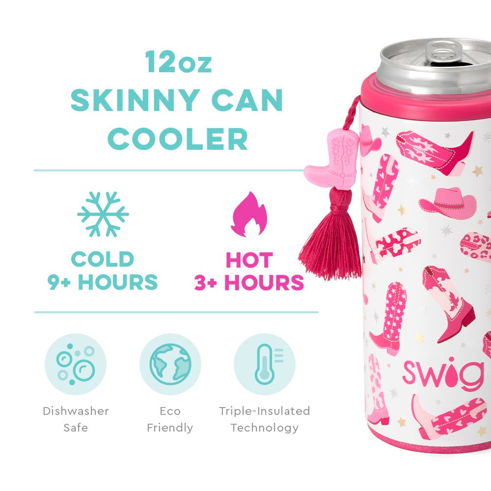 Let's Go Girls Skinny Can Cooler (12oz) - SWIG5