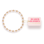Anna Pearl Bracelet in Gold: Standard 6.75 Inch