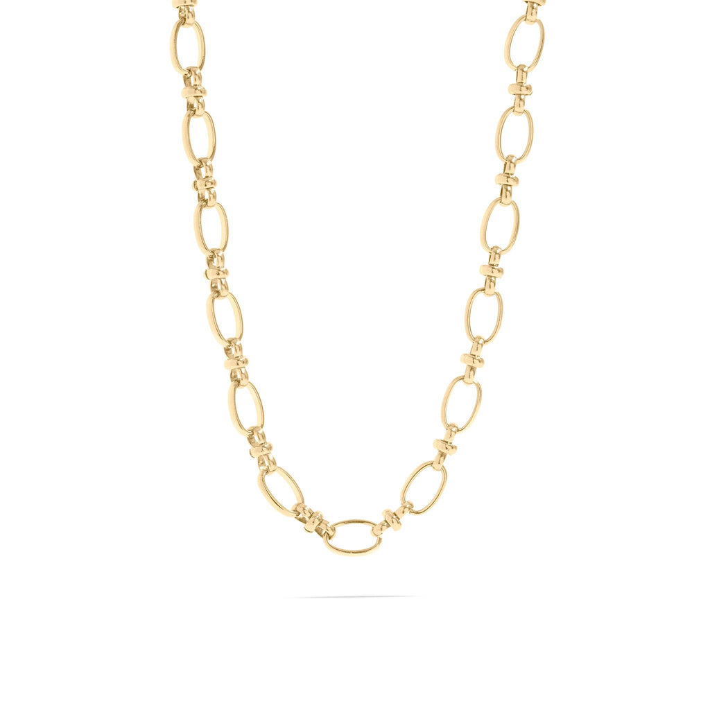 Bold Link Statement Chain Necklace - N72