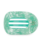 Flat Round Hair Clip | Large | Spring Splash