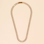 Clear Crystal Necklace - N7