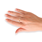 Haley Pearl Ring in Gold - B37