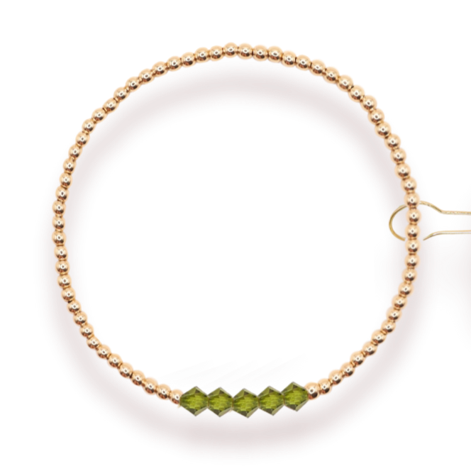 Olive Green Kim Bracelet - S91