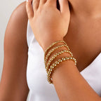 Classic Yellow Gold Bracelet: S155