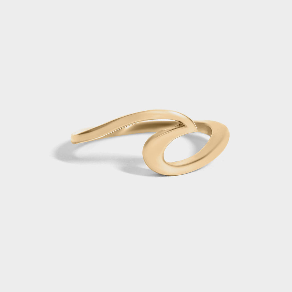 Golden Wave Ring - A30