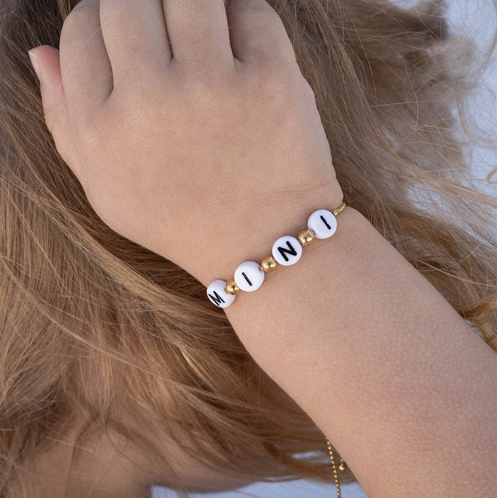 "Mini" Beaded Charm Bracelet - S49