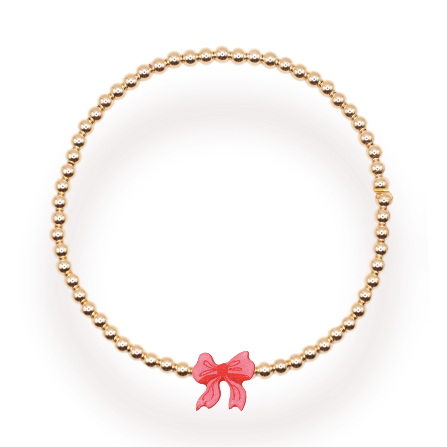 Red Bow Holiday Bracelet - S70