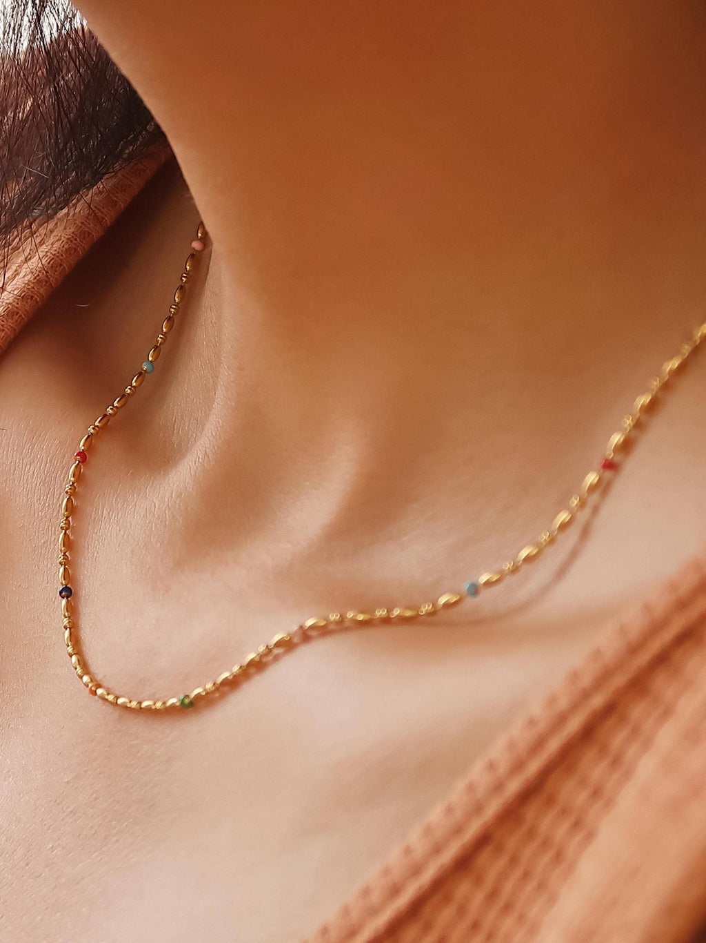Sunset Sprinkles Necklace - N53
