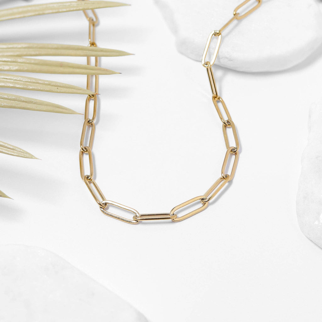 Golden Hour Chain Necklace - N34