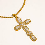 Belrose Cross Necklace: N155