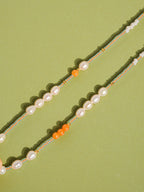 Citrus Pearl Necklace  - N57