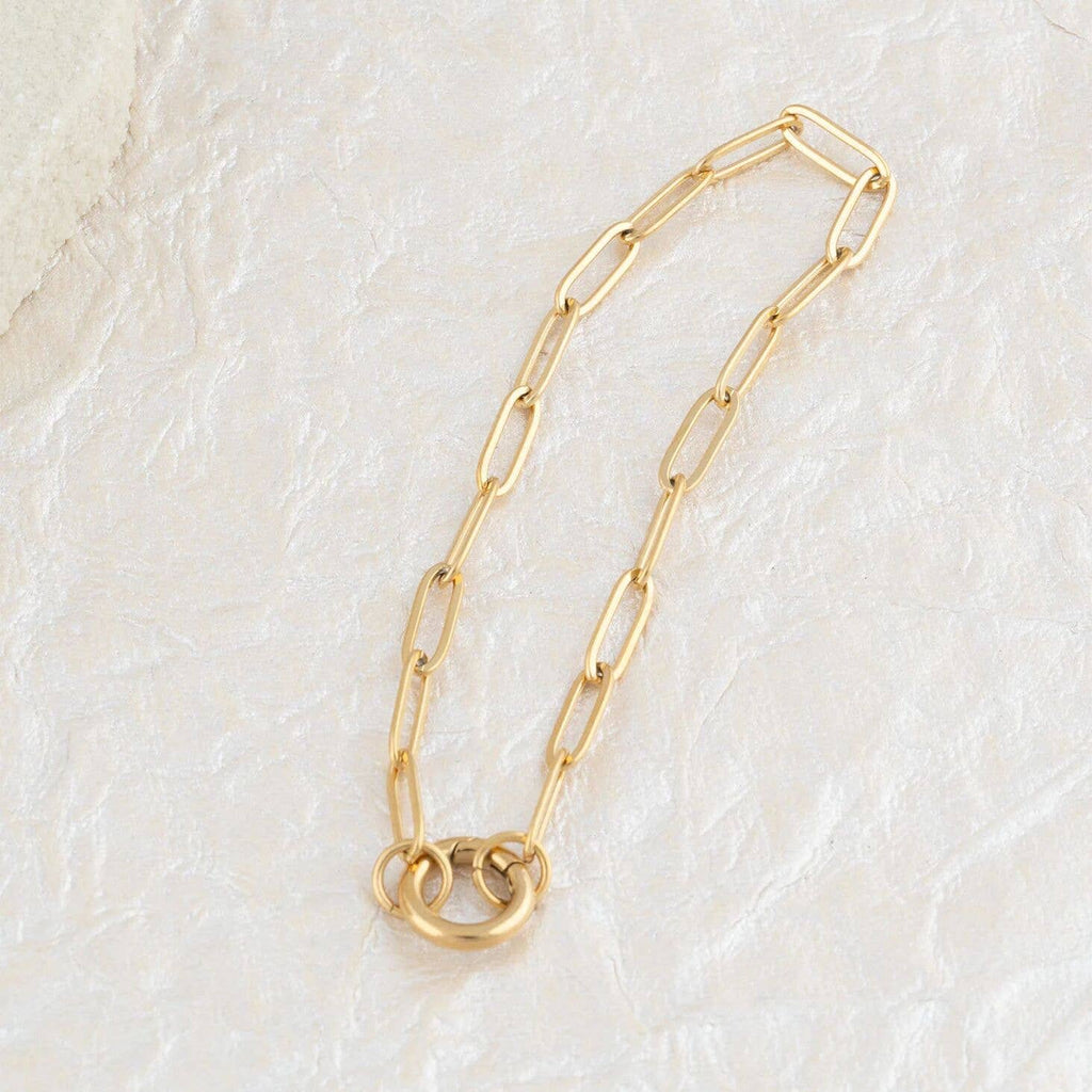 Charm Keeper Chain Bracelet - S176