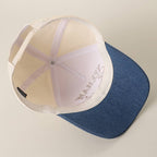 YEEHAW AMERICA Embroidered Star Denim Trucker Hat : H1