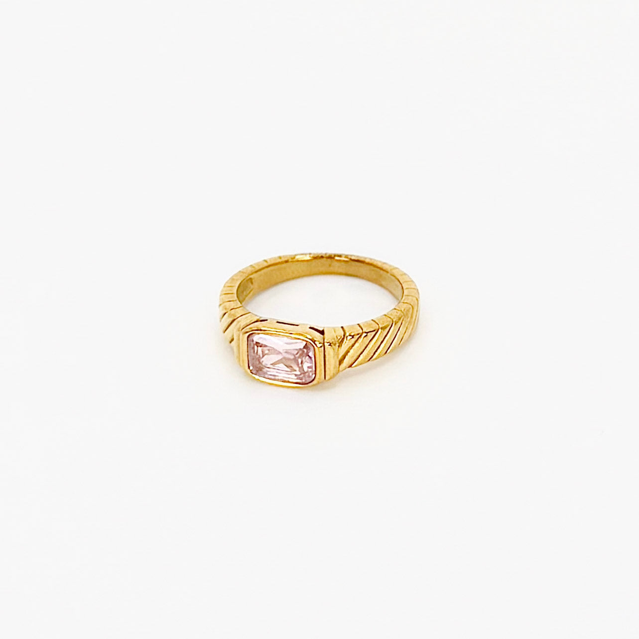 Blush Pink Fancy Ring - A17