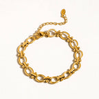 Braided Chain Bracelet: S59