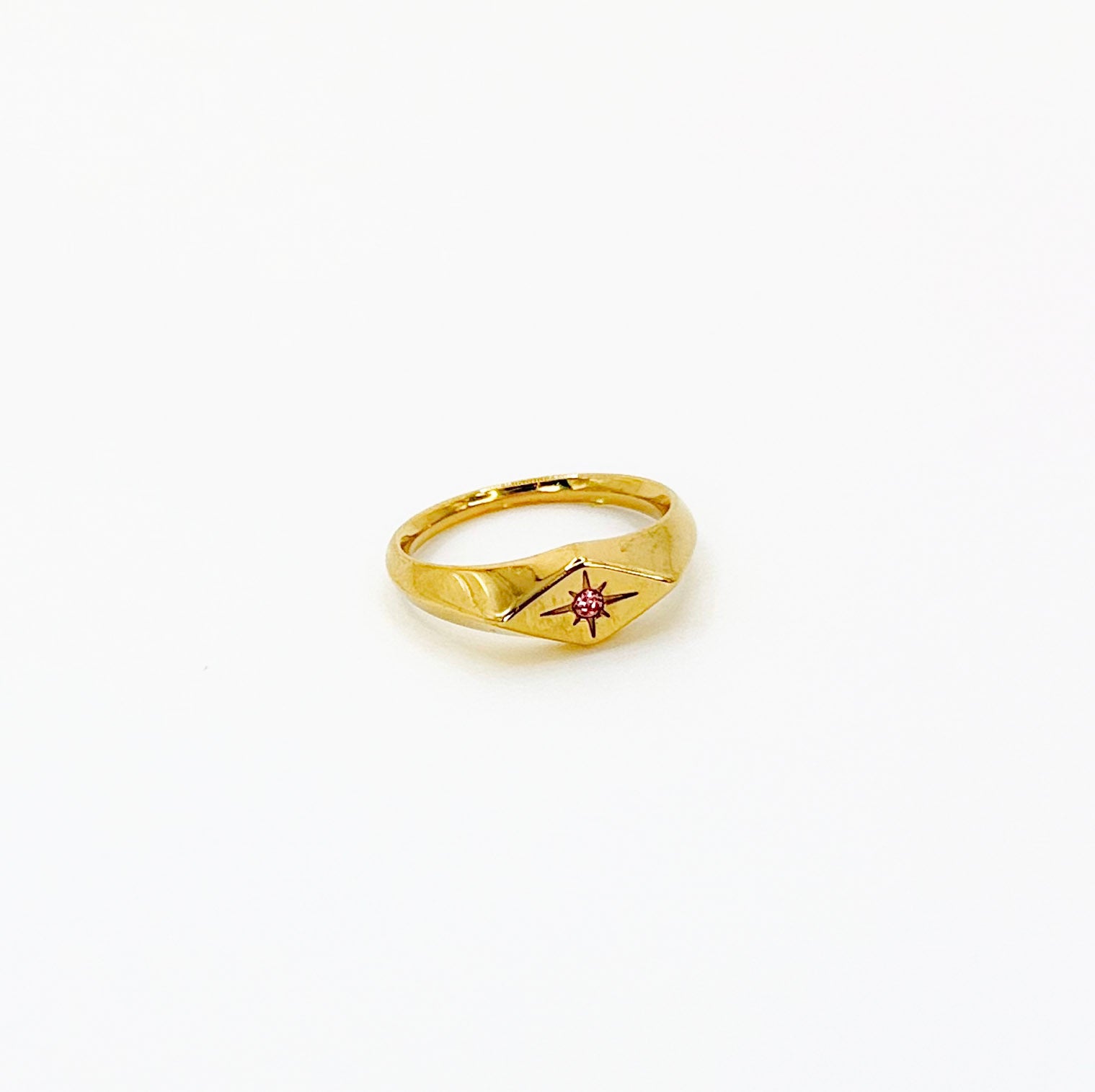 Blush Pink Diamond Ring -  A16