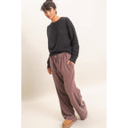 Waffle Knit Crew SET : ALPACA