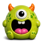 Fun Doh JUMBO Halloween Monsters Squishy Toy