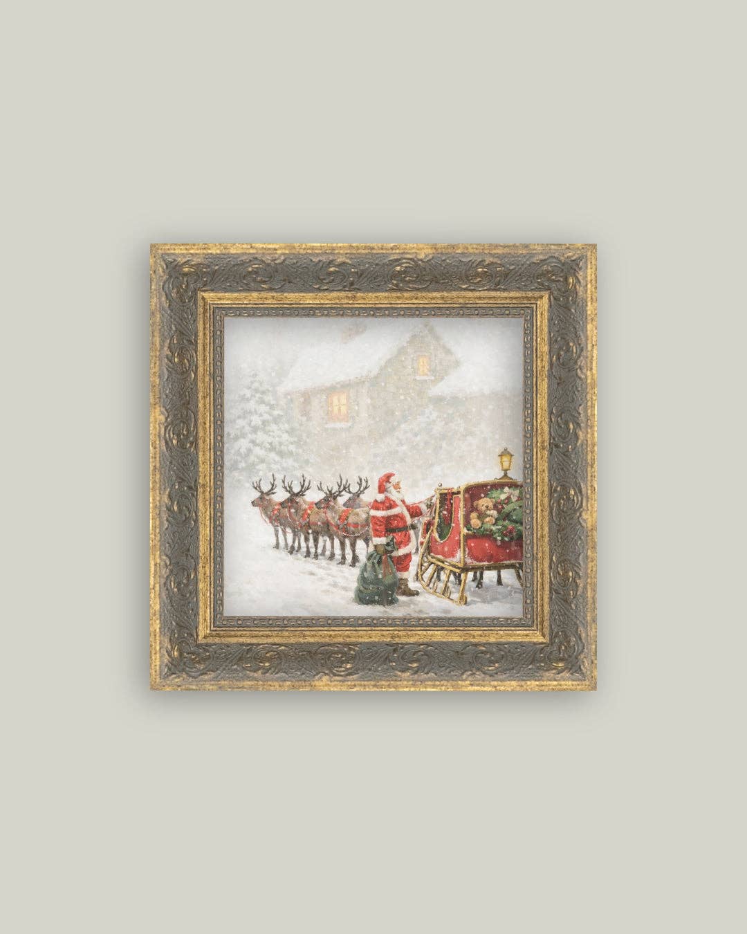 Christmas Sleigh: 6x6