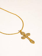 Big Faith Cross Necklace - N82