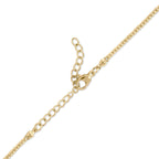 Golden Beaded 4mm Necklace : N110