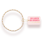 Luci Pearl Bracelet in Gold: Standard 6.75 inch