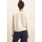 Waffle Knit Crew SET : ALPACA