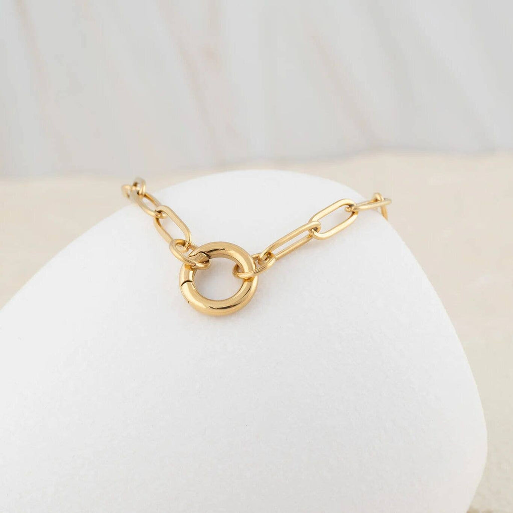 Charm Keeper Chain Bracelet - S176