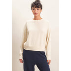 Waffle Knit Crew SET : ALPACA