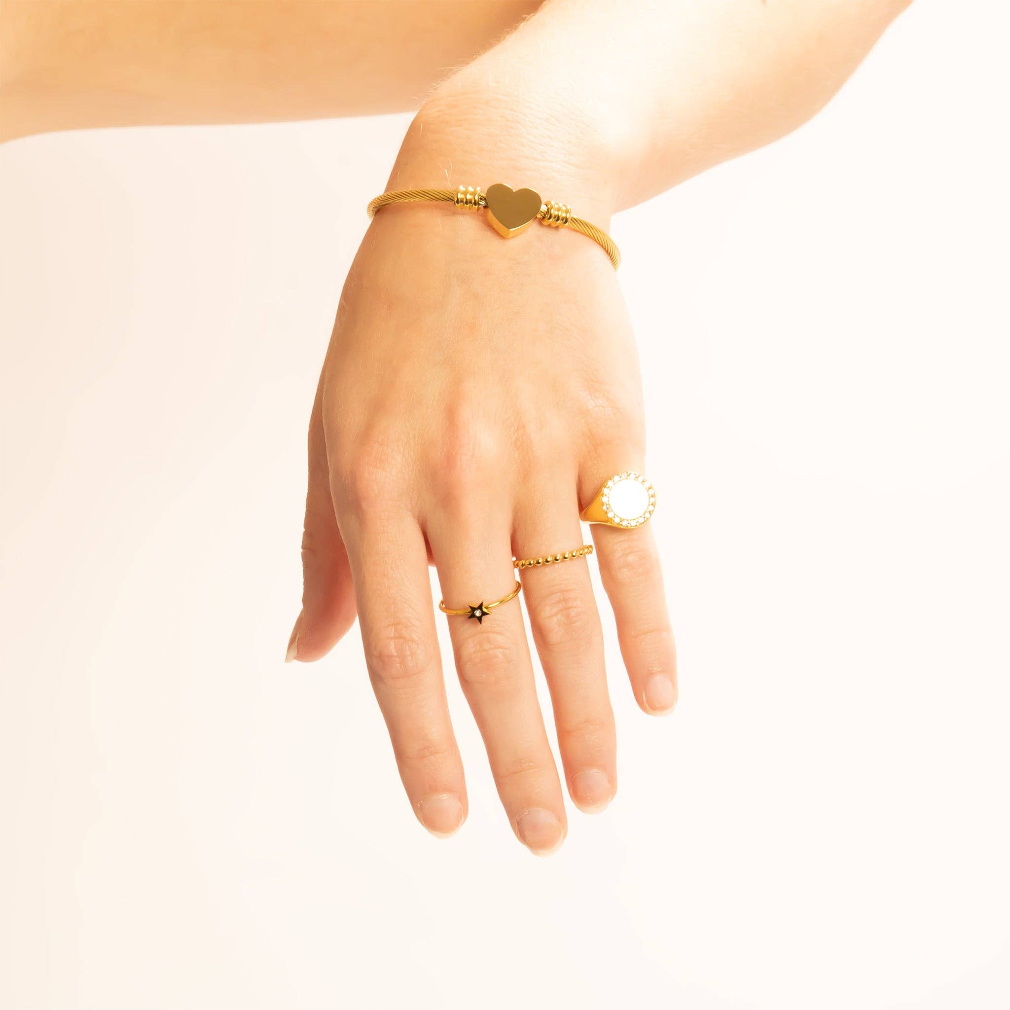 Diamond Sun Ring - A25