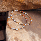 Orange & White Cutie Bracelet - S34