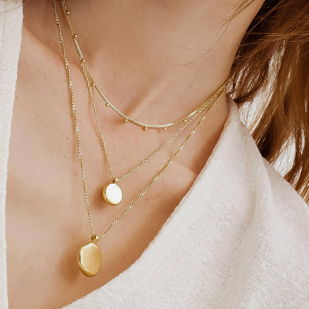 Summer Tide Round Stack Necklaces: N1